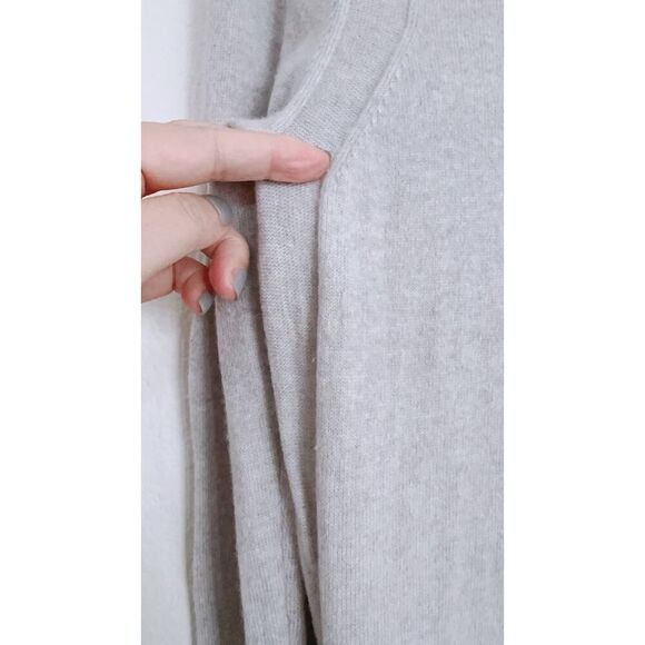 Banana Republic Todd Duncan Cashmere Sweater Womens M Gray Pullover - Picture 2 of 8